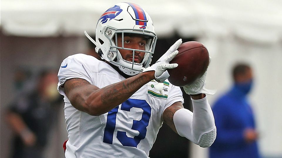 Camp Highlight: Josh Allen Connects With Gabe Davis For A Touchdown!