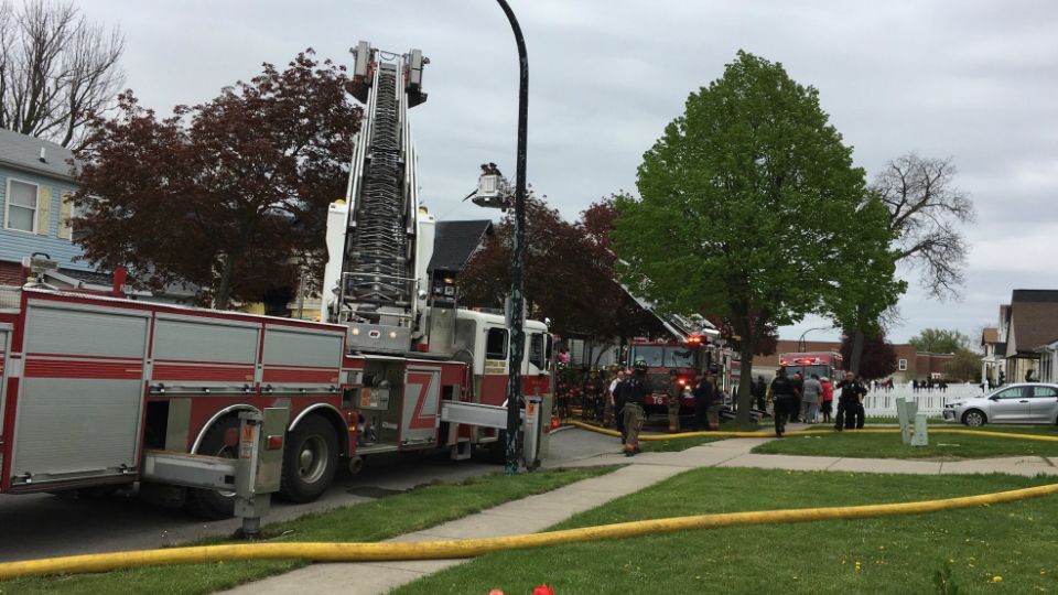 Fatal Fire on Harlow Place in Buffalo