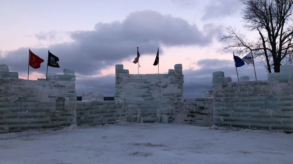 Ice castle marks return of Winterfest to Mayville