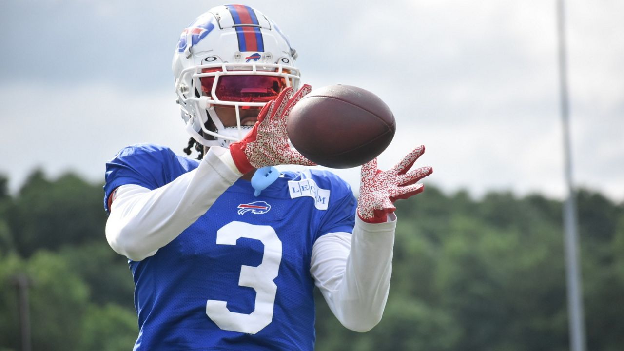 Bills safety Damar Hamlin participates in first padded practice since  cardiac arrest