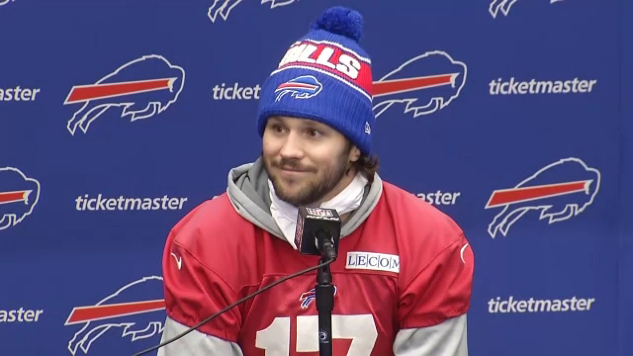 Buffalo Bills quarterback Josh Allen (Spectrum News 1 Photo)