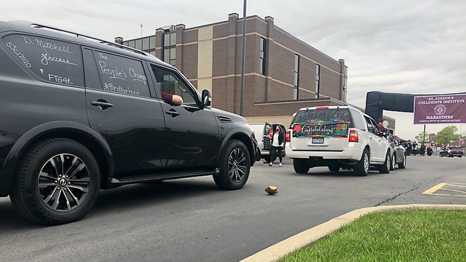 St. Joe's Grads Have DriveThrough Graduation Celebration