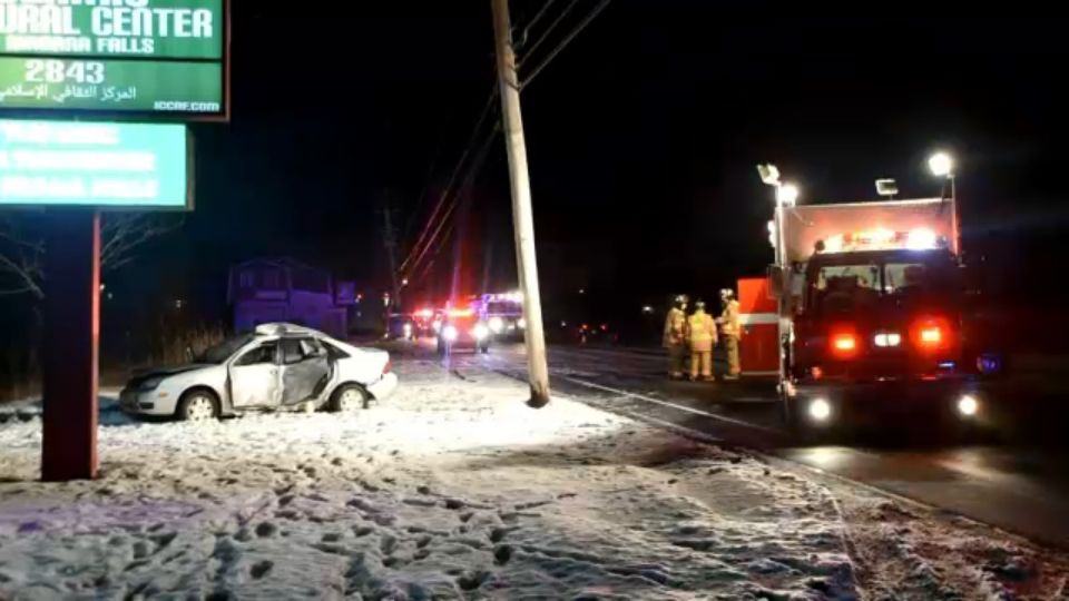 the crash