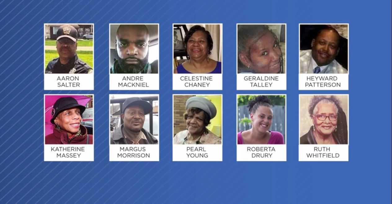 The 10 victims gunned down in the May 14 attack at a Buffalo Tops store.