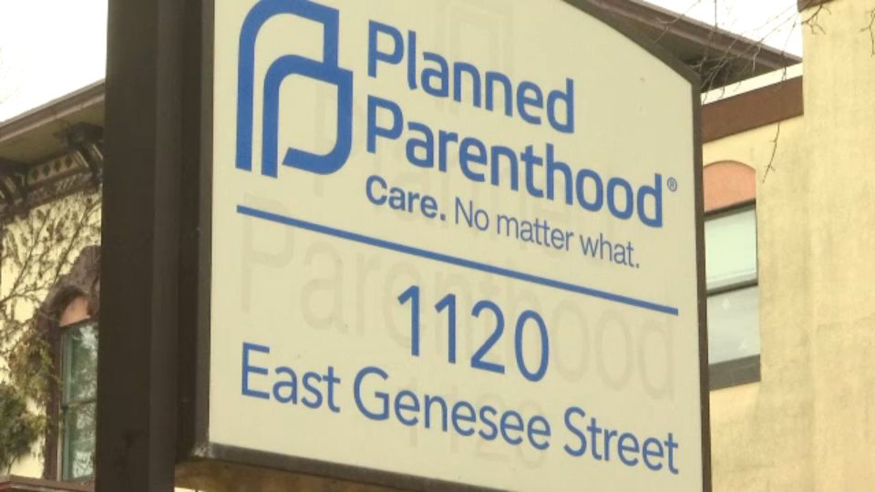 An image of a Planned Parenthood signed (Spectrum News/File)