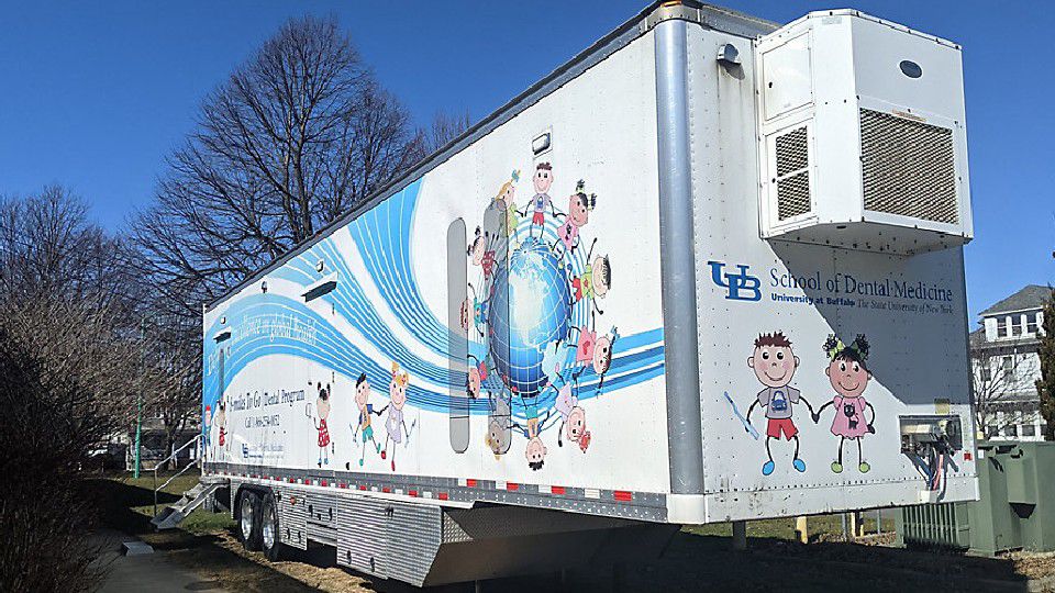 UB's Mobile Dental Program Adds New Truck With Grant Funding