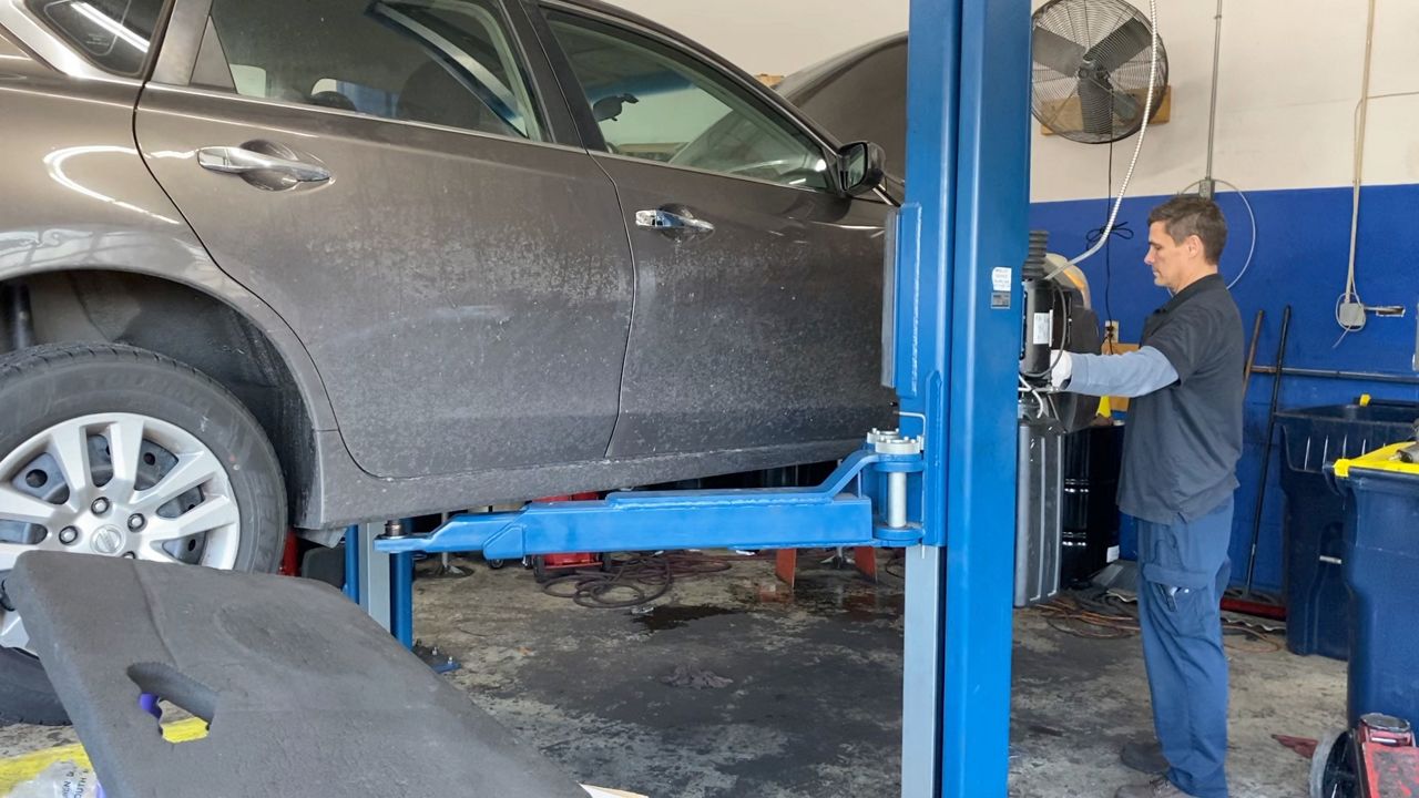 N.C. car repair shops see more business amid winter weather