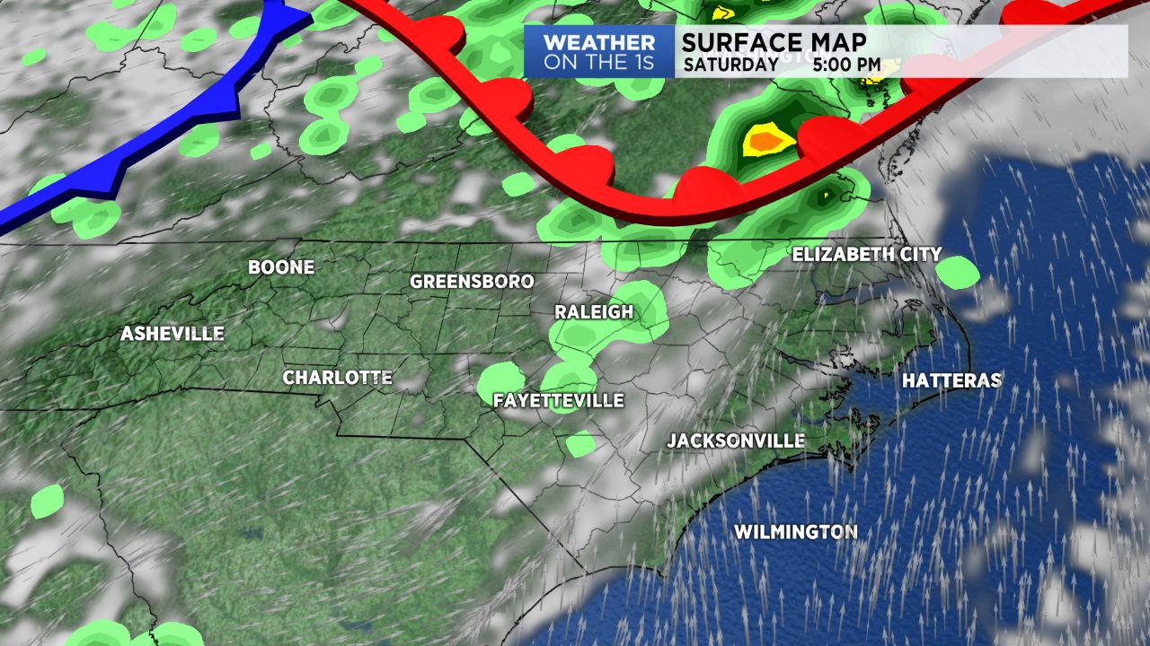 Hot weekend with a few storms