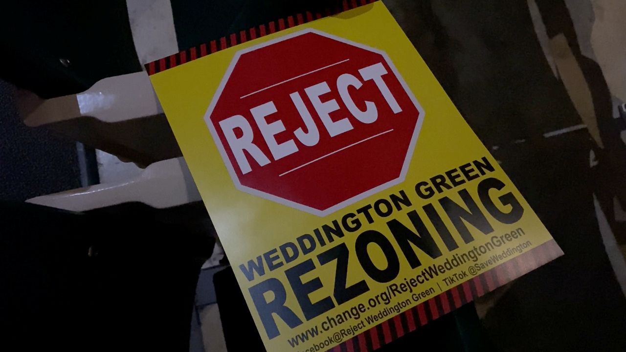 Weddington development denied