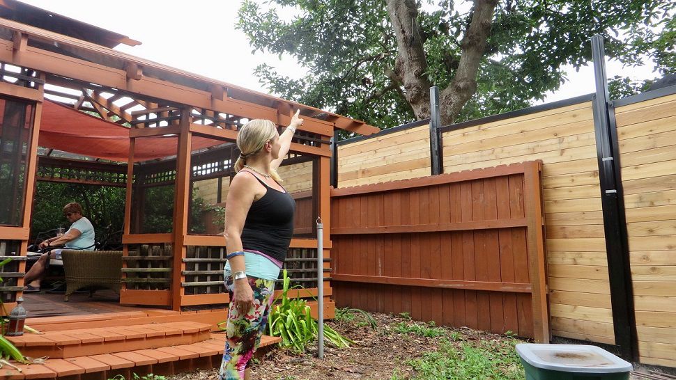 Porn Cameras - Exclusive: St. Pete Neighbors Dispute Fence, Camera, Porn