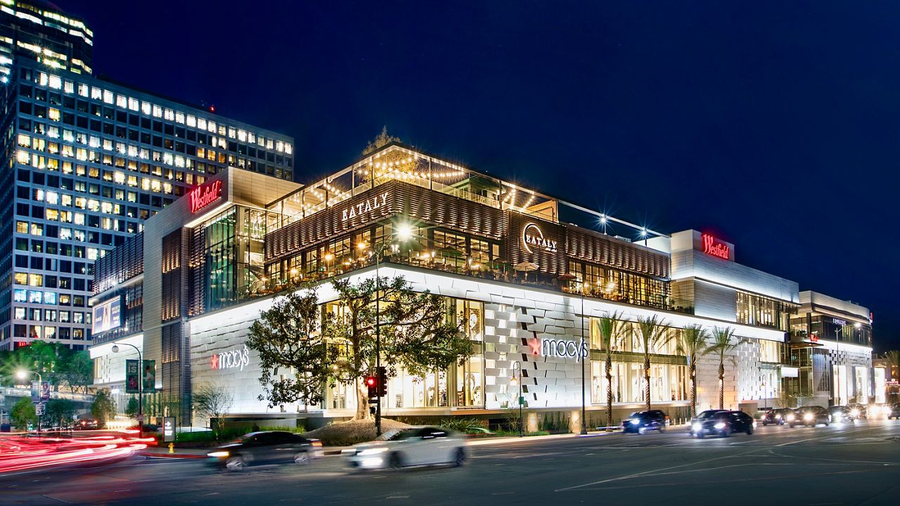 Westfield Century City in Century City (Courtesy Unibail-Rodamco-Westfield)