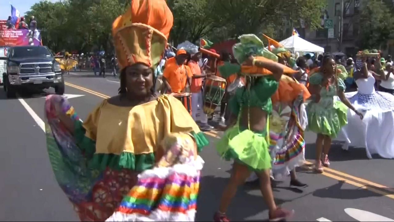 The West Indian Day Parade, featuring vibrant costumes, festive music and food, will begin right after J’Ouvert ends at 11 a.m. (Spectrum News NY1)