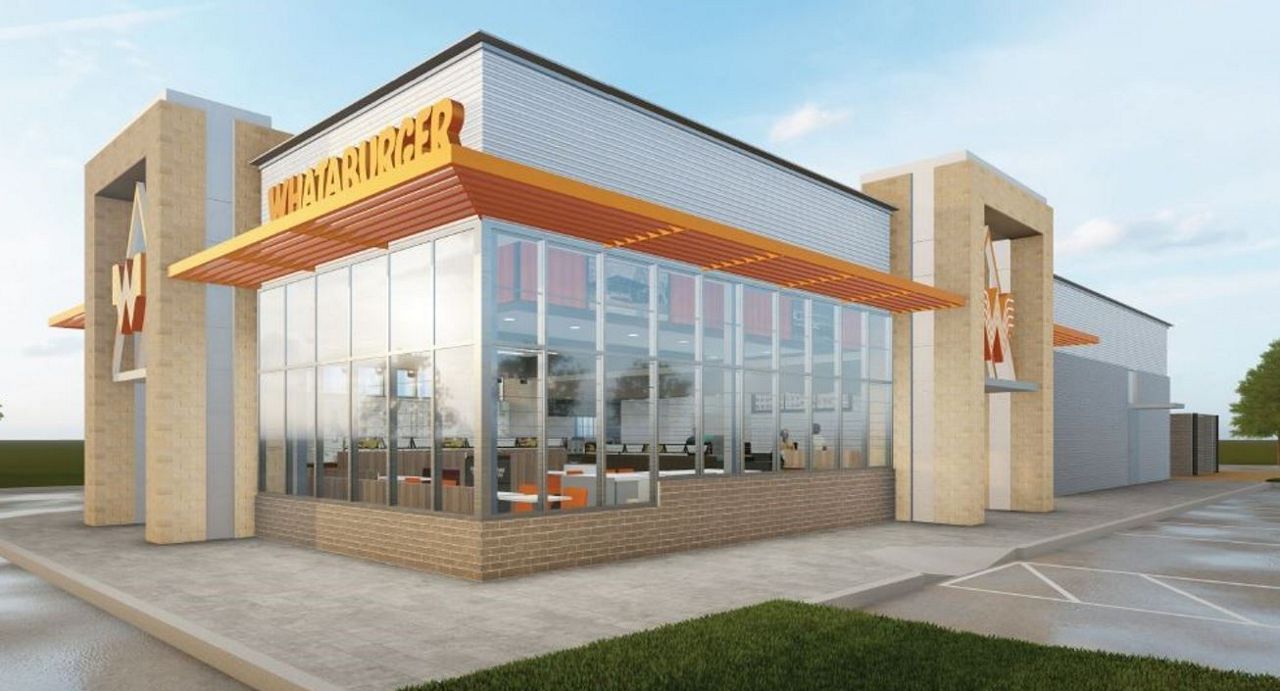 An image of a graphic of another Whataburger remodel design (Courtesy: Whataburger)