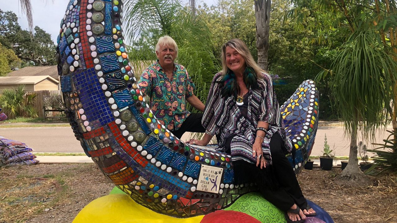 Florida on a Tankful Whimzeyland, the Bowling Ball House