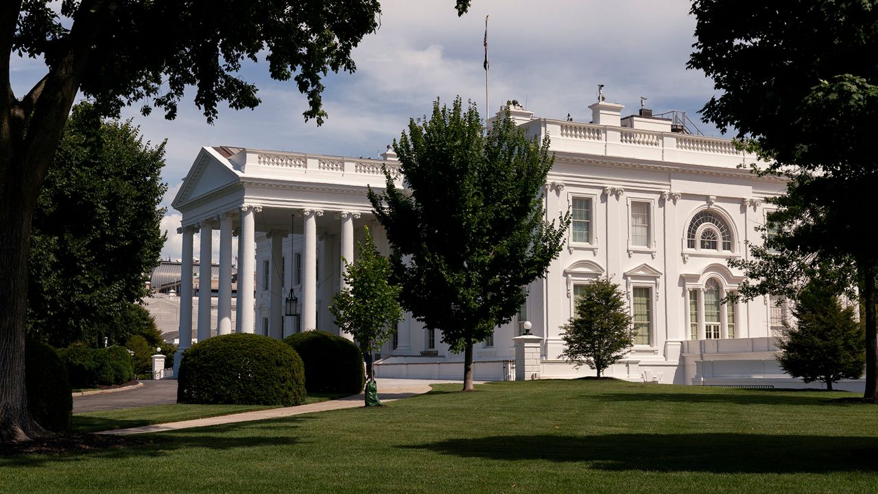 FILE - The White House is seen, July 30, 2022, in Washington.