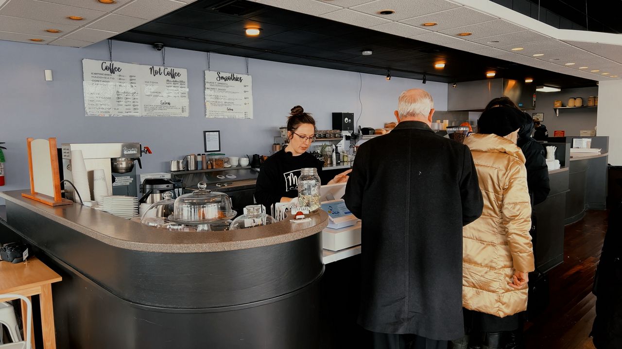 A coffee shop with a mission