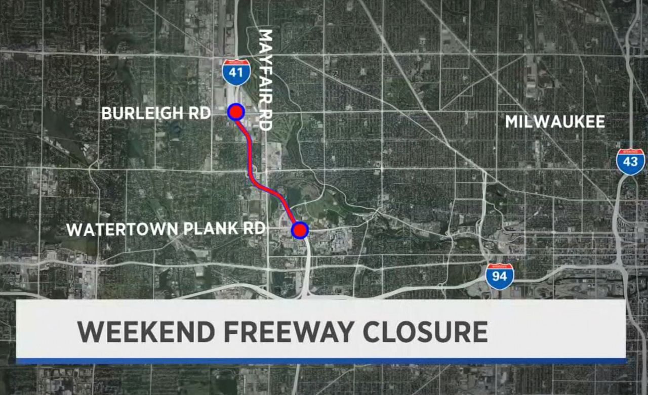 Portion of I41, Highway 45 to close for 54 hours