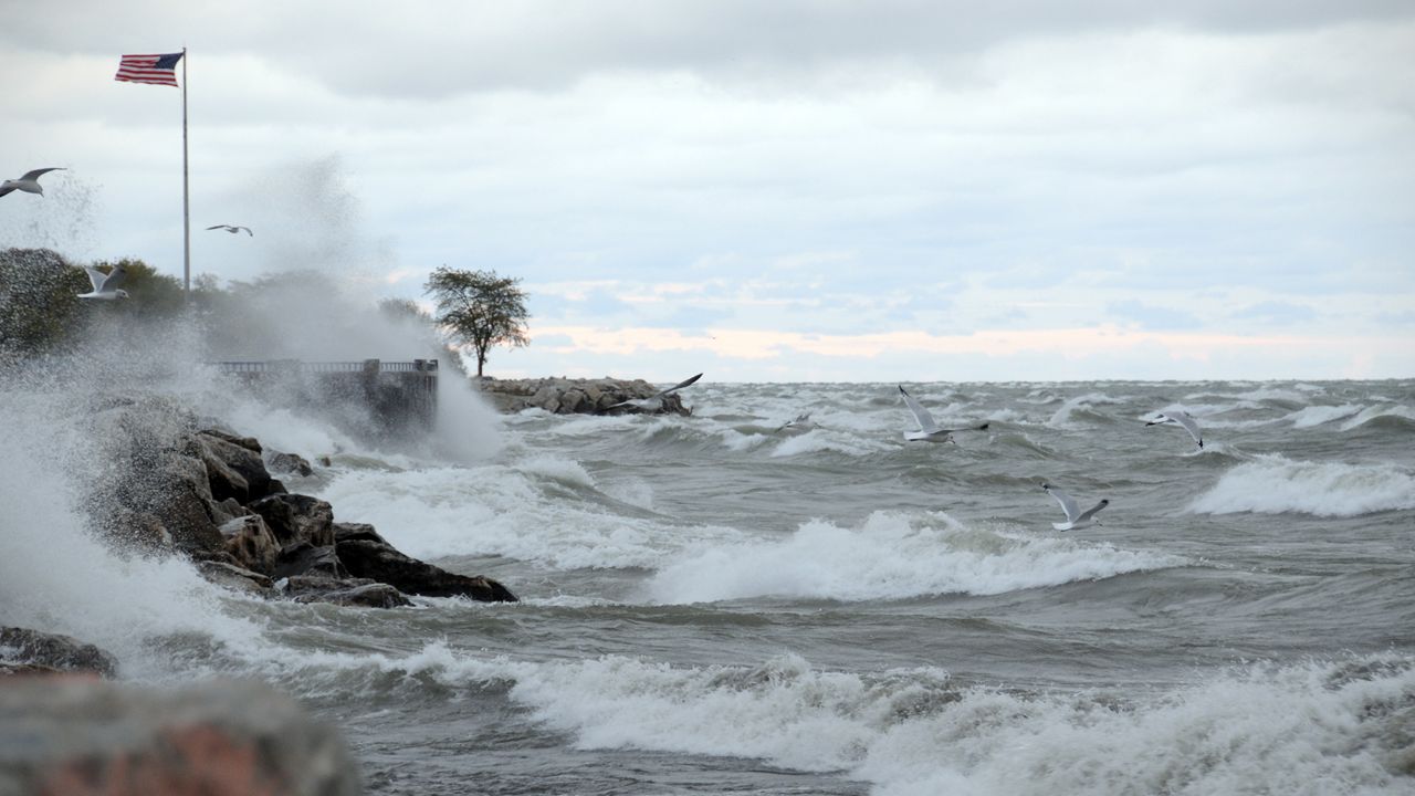 Windy day photo