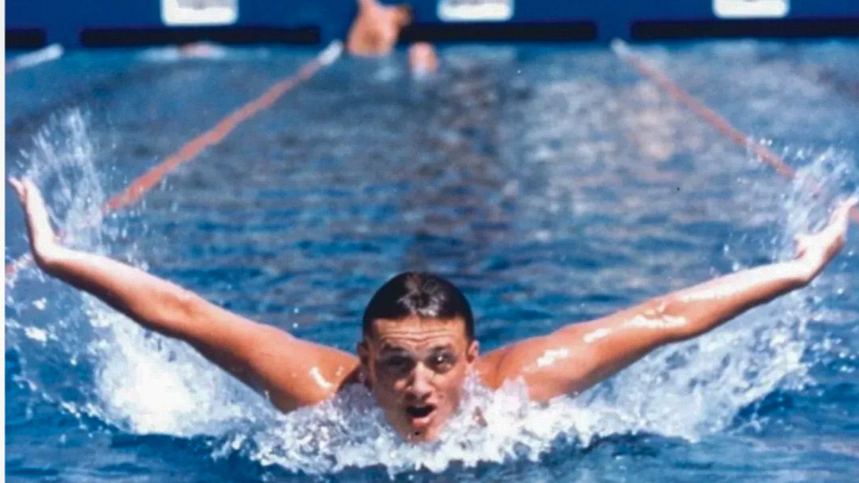 Dr. William "Wild Bill" Yorzyk broke 11 world records and was inducted into the International Swimming Hall of Fame in 1971.