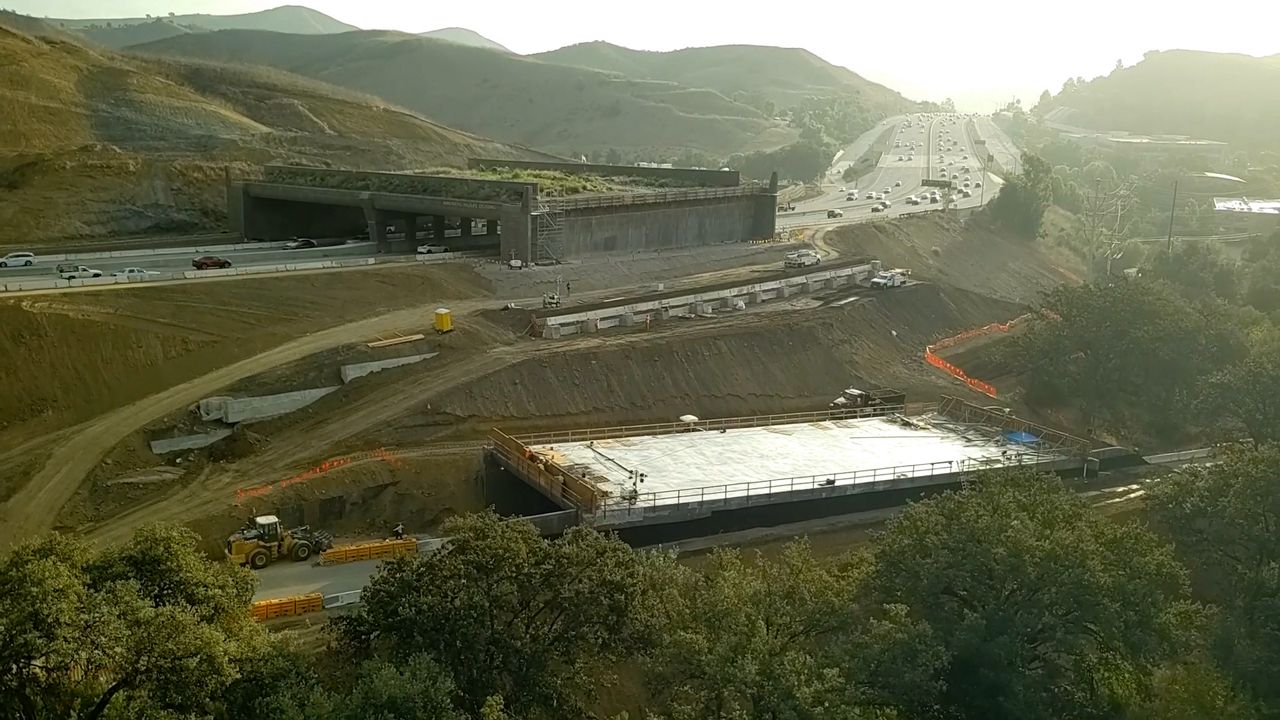 Wallis Annenberg Wildlife Crossing set to open Dec. 2