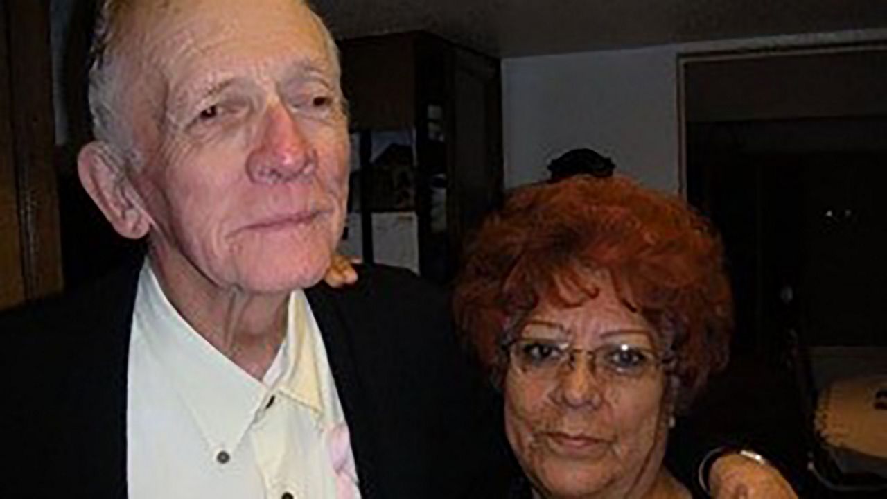 William Holman, left, and his wife, Sofia Holman, pose for a picture taken months before the start of the pandemic. William Holman died of COVID-19 on Nov. 12. His granddaughter, Lee Ann Holman, blames Texas politicians “who care more about the economy than saving people’s lives.” (Photo courtesy of Lee Ann Holman)