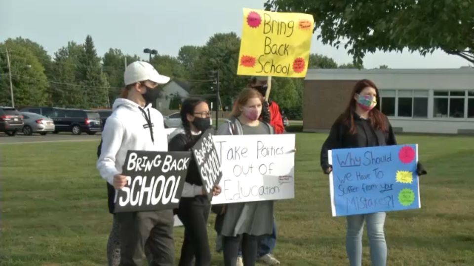 Williamsville Protest