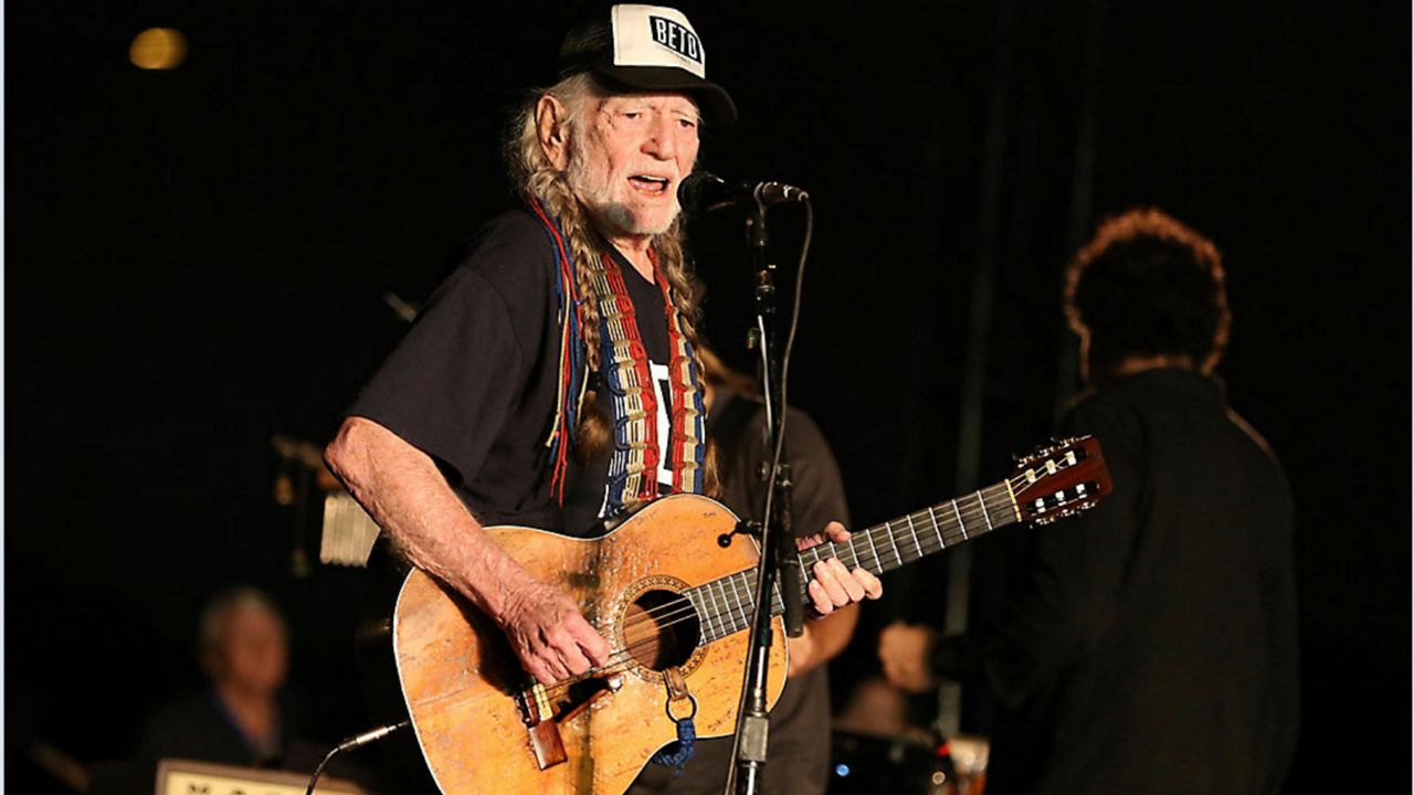 Willie Nelson performing at a concert in Austin, Texas. (AP)
