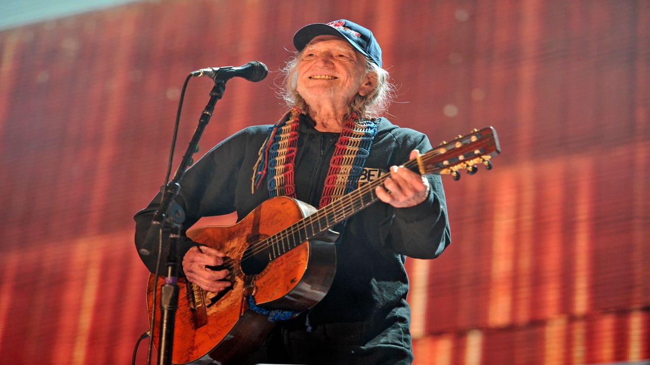 Willie Nelson performs at Farm Aid 30 at FirstMerit Bank Pavilion at Northerly Island in Chicago on Sept. 19, 2015. (Photo by Rob Grabowski/Invision/AP, File)