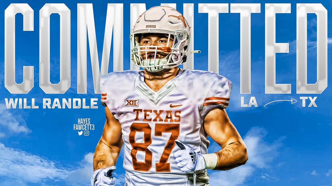 Will Randle commits to Texas. (Will Randle Twitter)