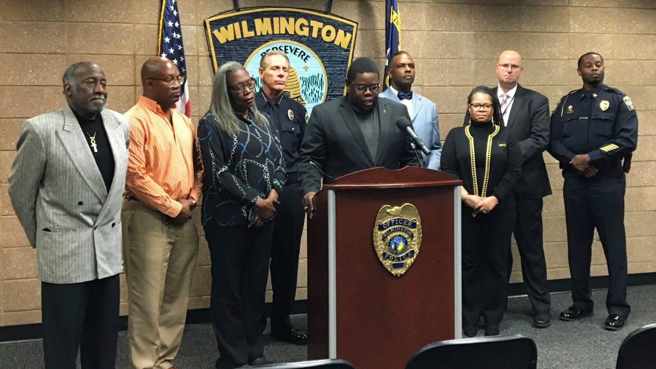 Wilmington PD presser on hateful letter delivered to church