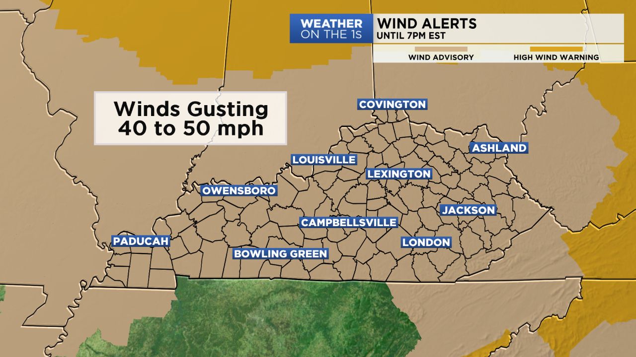 Heavy rain exits overnight with strong winds Sunday