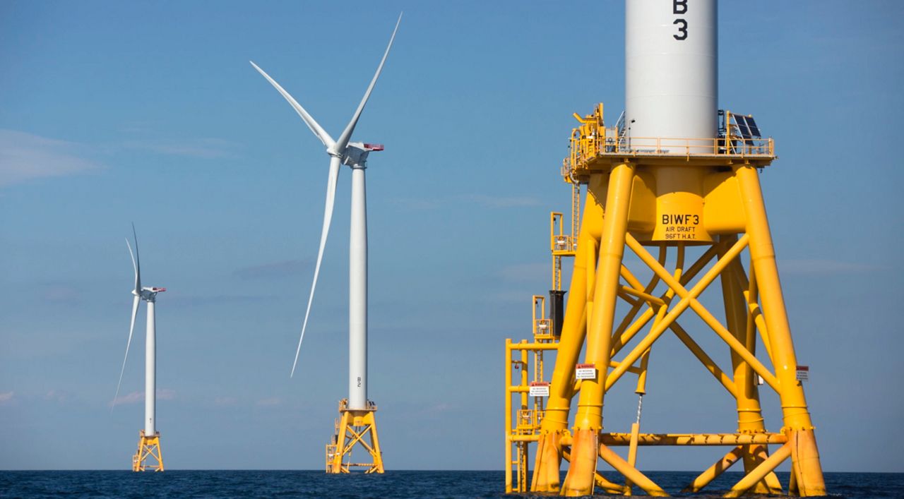 wind turbines