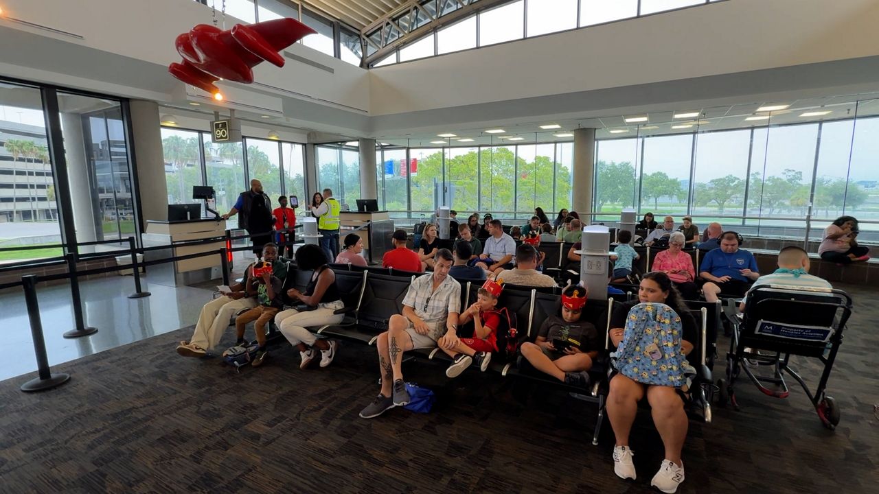 Wings for Autism helps families practice at Tampa International Airport