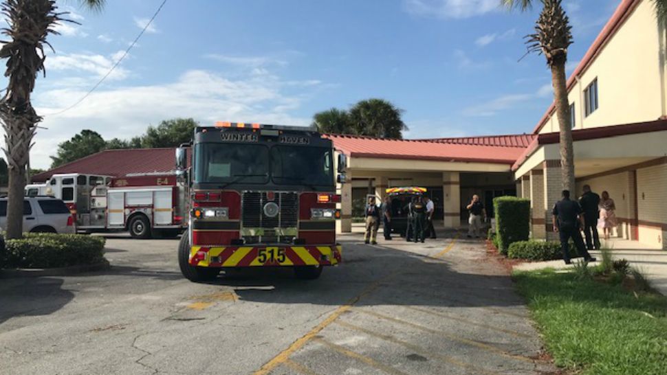 The Language and Literacy Academy in Winter Haven has been evacuated due to a smokey haze inside of the building. 