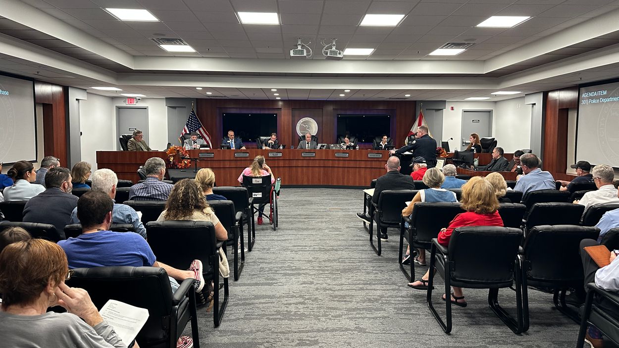 Winter Springs tables police department cost comparison