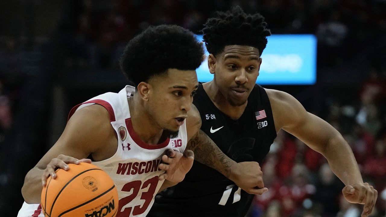 Michigan State rallies for 69-65 win at No. 18 Wisconsin