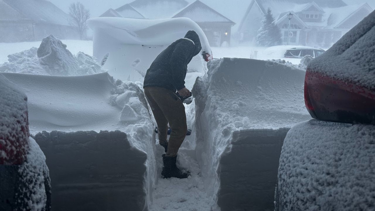 Photos Winter Storm Hits Western New York