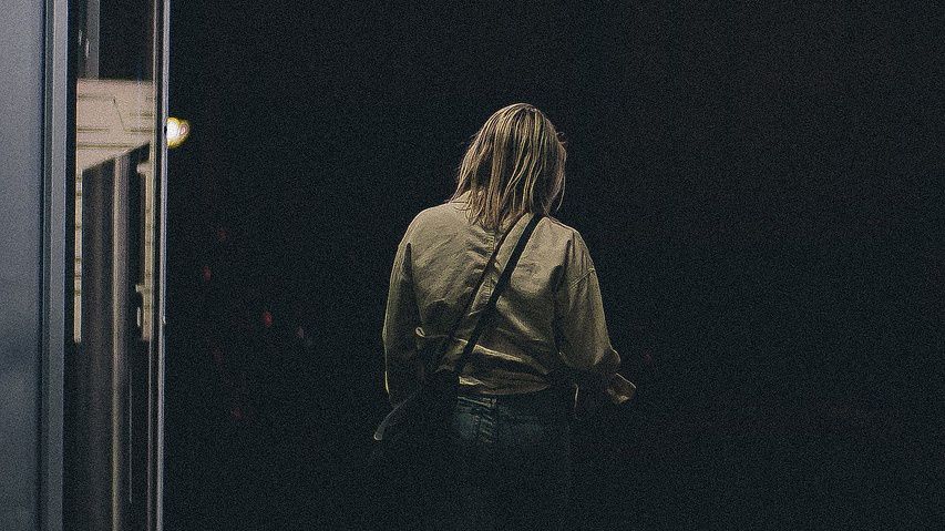 File image of a woman walking alone at night. (Pixabay)