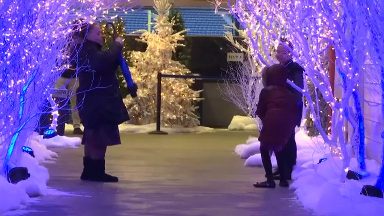 Yankee Stadium transforms into winter wonderland