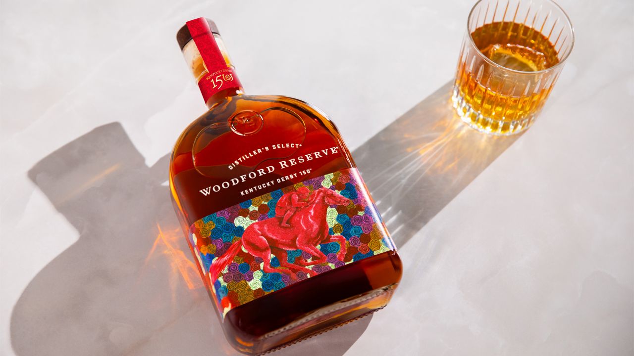 Woodford Reserve's collector's bottle is all about the roses