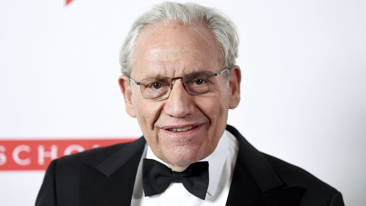Journalist Bob Woodward appears at an event in 2019. (via Associated Press)