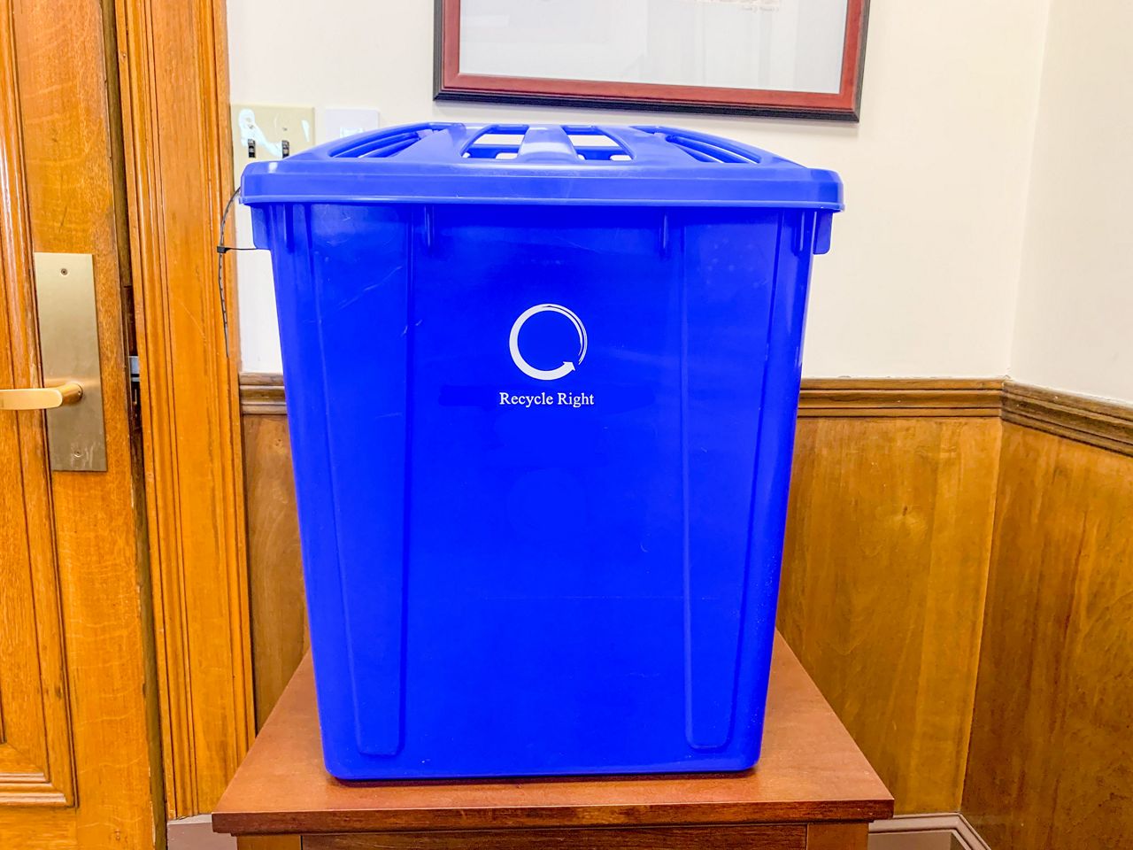 Recycling bin upgrades in Worcester