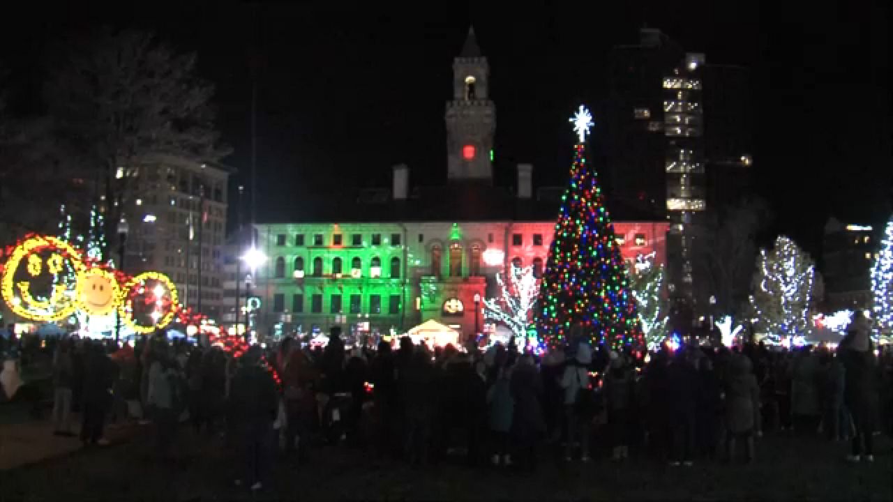 Multiple cities holding tree lighting ceremonies this week