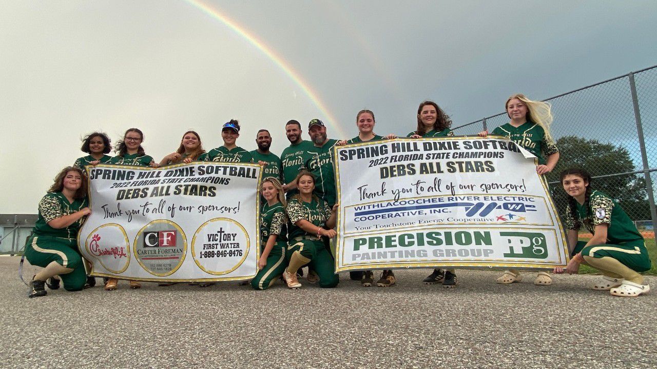 The Spring Hill Dixie All Stars softball team is headed to the Dixie World Series and will play their first game in the double-elimination tournament at the end of the week. (Spectrum Bay News 9)