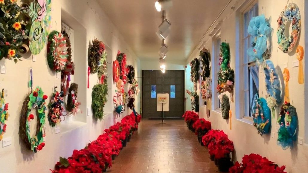 Oahu residents are invited to create holiday wreaths for the 39th Annual Holiday Wreath Contest with the theme "We Are Hawaii." (Photo courtesy of City and County of Honolulu)