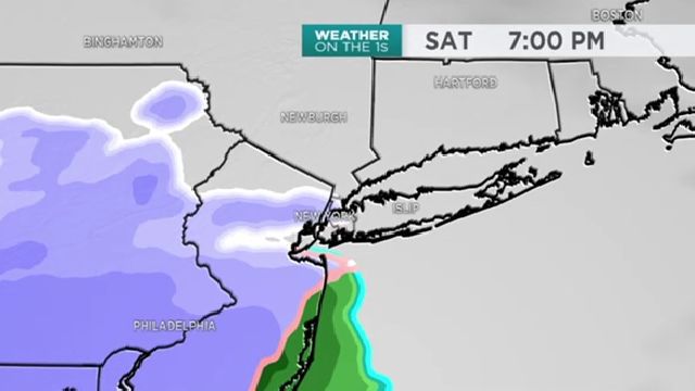 Winter Storm Watch Issued For NYC This Weekend