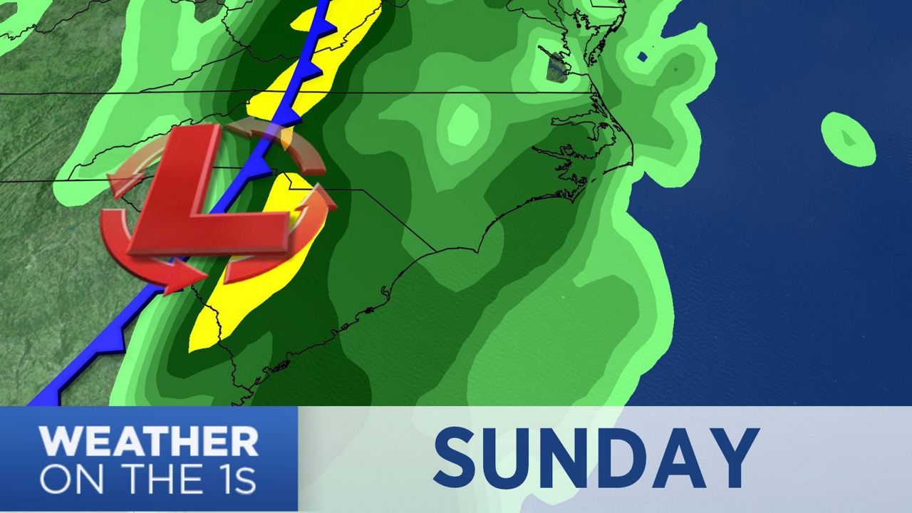 Strong storms possible Sunday