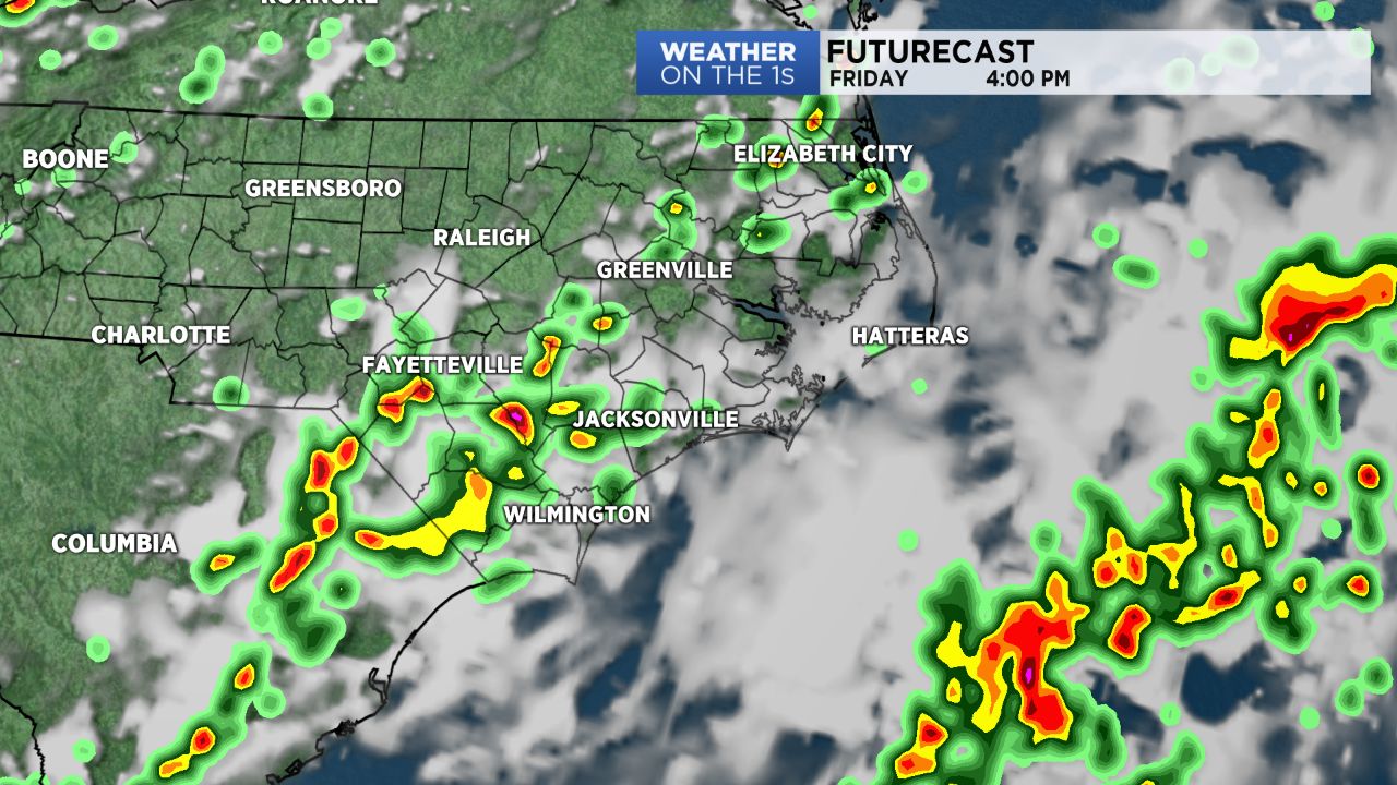 Rainfall totals will continue to go up this weekend