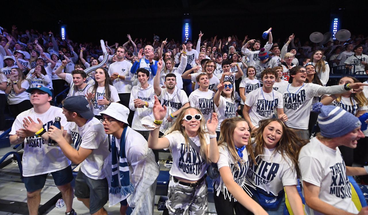 About 12,000 fans will be in attendance for this year's Crosstown Shootout at Fifth Third Arena. A number of Xavier fans plans to be there as well. (Photo courtesy of X-Treme Fans)