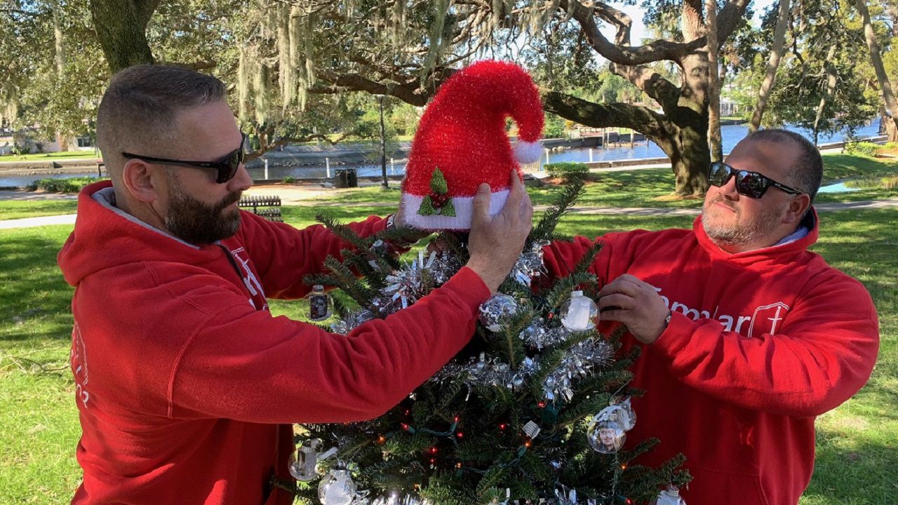 New Port Richey Lights Up With Christmas Trees For Charity